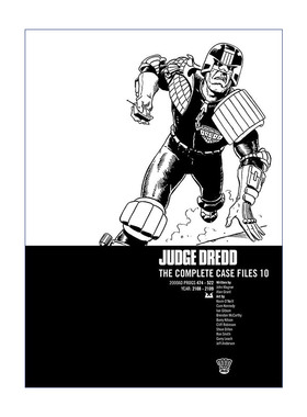特警判官  英文原版 Judge Dredd Case File 10 漫画合集10 英文版 进口英语原版书籍