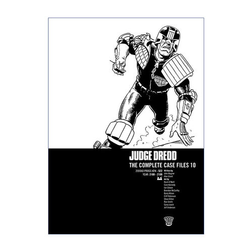 特警判官  英文原版 Judge Dredd Case File 10 漫画合集10 英文版 进口英语原版书籍