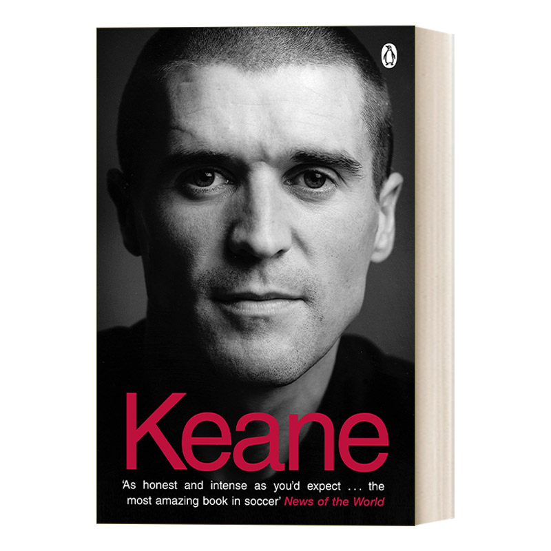 英文原版 Keane 前曼联队长罗伊·基恩自传 英超足球明星传记 英文版 进口英语原版书籍