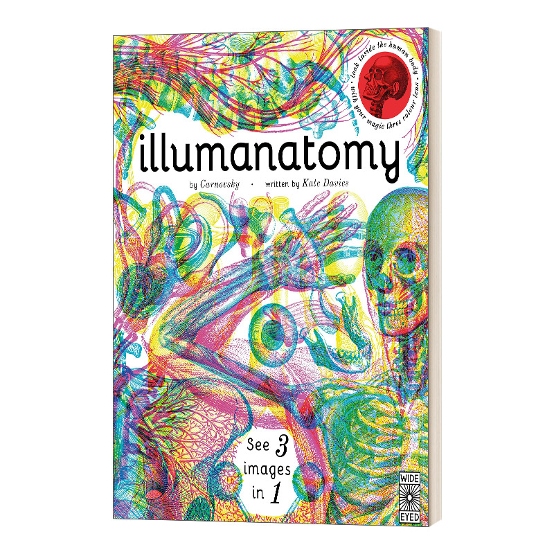 照亮解剖 英文原版 Illumanatomy 用神奇的三色透镜探索人体奥秘 精装 英文版 进口英语原版书籍