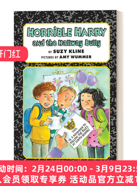 英文原版 Horrible Harry 31 Horrible Harry and the Hallway Bully 可怕的哈里系列31 儿童章节桥梁书 英文版 进口英语原版书籍