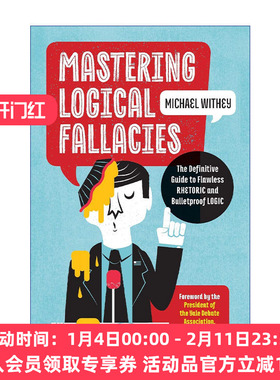 掌握逻辑谬误权威指南  英文原版 Mastering Logical Fallacies 英文版 进口英语原版书籍