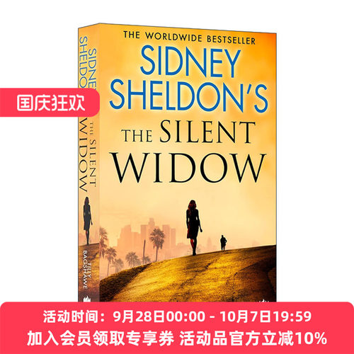 英文原版 Sidney Sheldon's the Silent Widow 西德尼·谢尔顿 缄默女人 英文版 进口英语原版书籍