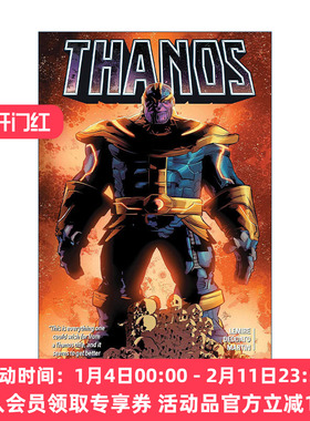 英文原版 Thanos Vol.1 Thanos Returns 灭霸 卷一 灭霸归来 复仇者联盟 漫威漫画 Jeff Lemire 英文版 进口英语原版书籍