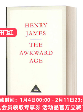 尴尬年月 英文原版 The Awkward Age 亨利·詹姆斯 Everyman精装收藏版 英文版 进口英语原版书籍