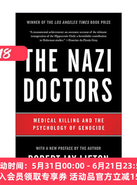英文原版 The Nazi Doctors 纳粹医生 医学屠杀与种族灭绝心理学 英文版 进口英语原版书籍