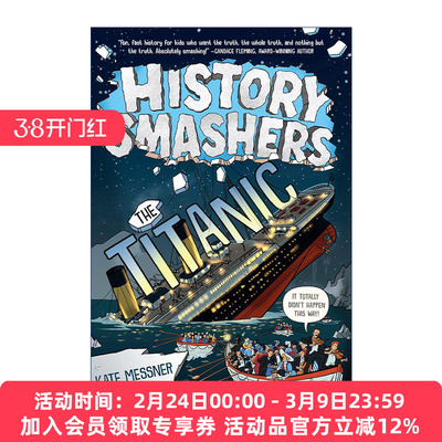 英文原版 History Smashers The Titanic 历史粉碎机系列 泰坦尼克号 儿童科普百科 Kate Messner 英文版 进口英语原版书籍