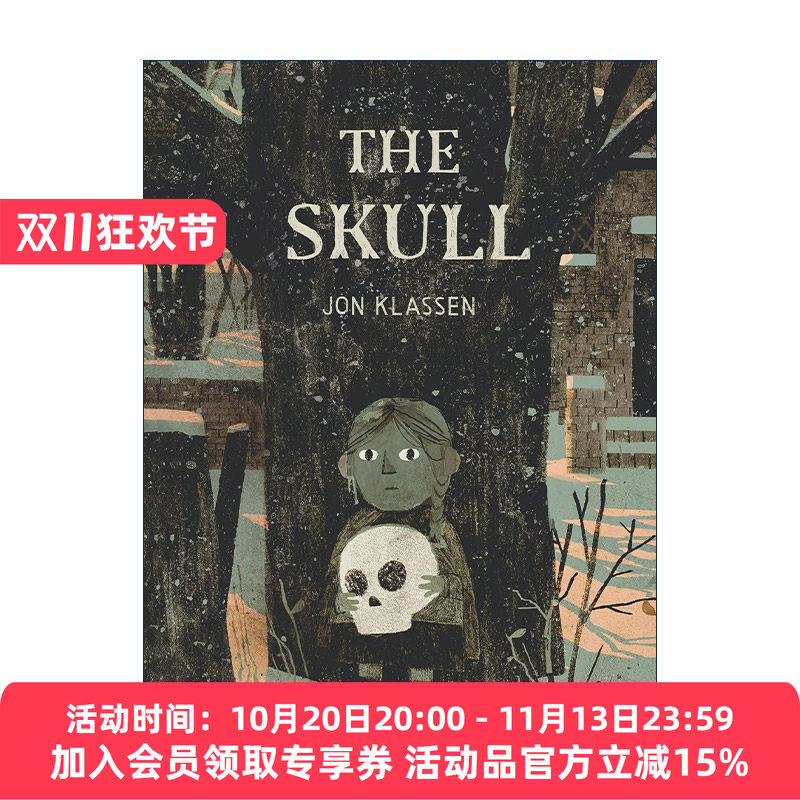 英文原版 The Skull 骷髅头 蒂罗尔民间传说 儿童艺术精装绘本 凯迪克大奖作家 Jon Klassen 英文版 进口英语原版书籍
