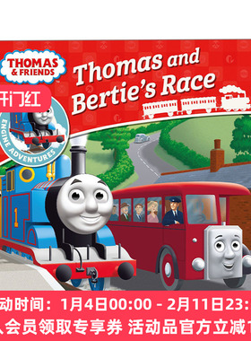 托马斯和他的朋友们 英文原版 Thomas & Friends Thomas and Bertie's Race 绘本 英文版 进口英语原版书籍