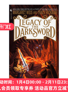 暗黑之剑的遗产  英文原版 Legacy of the Darksword The Trilogy 04 暗黑之剑三部曲4 英文版 进口英语原版书籍