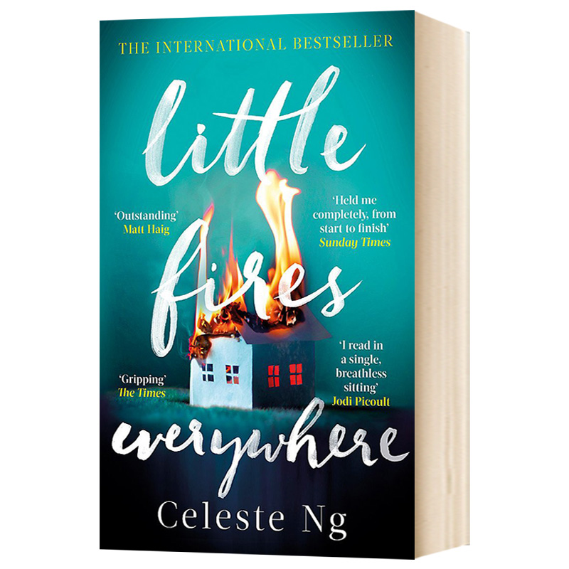 遍地小火苗 小小小小的火 英版 英文原版小说 Little Fires Everywhere 英文版 无声告白作者伍绮诗新作 进口原版英语书