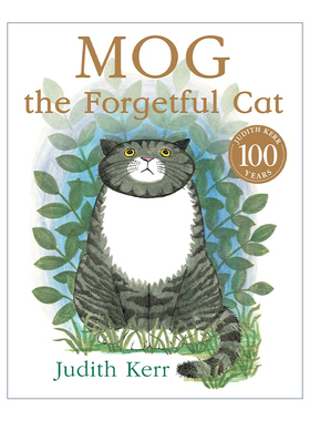 爱忘事的小猫格格  英文原版 Mog The Forgetful Cat 朱迪丝·克尔经典绘本 彩色插画 英文版 进口英语原版书籍