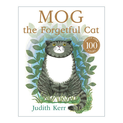 爱忘事的小猫格格  英文原版 Mog The Forgetful Cat 朱迪丝·克尔经典绘本 彩色插画 英文版 进口英语原版书籍