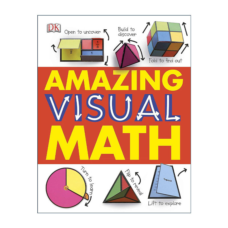 英文原版 Amazing Visual Math 神奇的视觉数学 精装 英文版 进口英语原版书籍