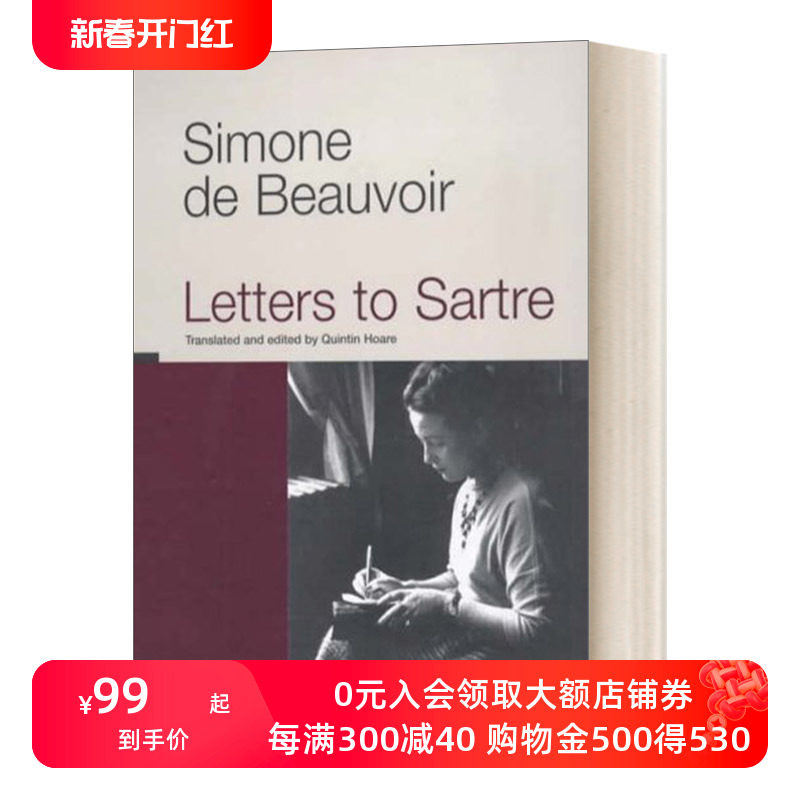 英文原版 Letters To Sartre 波伏娃致萨特书信集 英文版 进口英语原版书籍