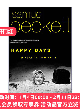 英文原版 Happy Days 开心的日子 戏剧 诺贝尔文学奖得主Samuel Beckett塞缪尔·贝克特 英文版 进口英语原版书籍