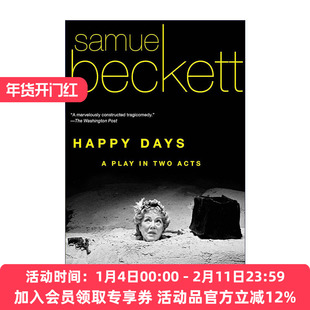 英文原版 Happy Days 开心的日子 戏剧 诺贝尔文学奖得主Samuel Beckett塞缪尔·贝克特 英文版 进口英语原版书籍