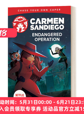 英文原版 Endangered Operation Graphic Novel 神偷卡门4 电影漫画故事图画书 Netflex剧 英文版 进口英语原版书籍