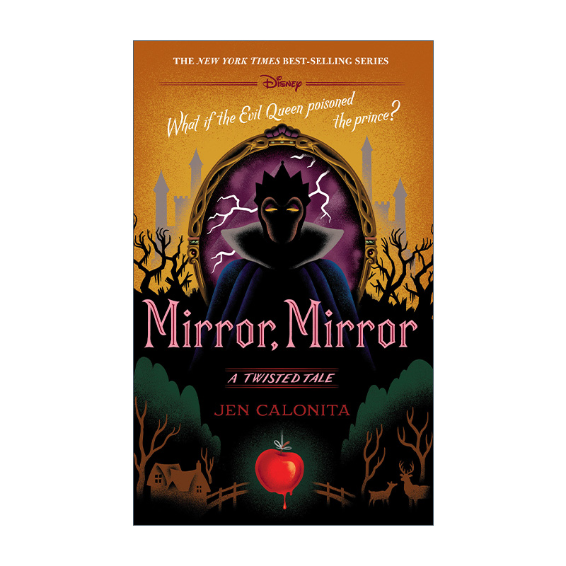 迪士尼反转故事系列 英文原版 Mirror, Mirror: A Twisted Tale 魔镜魔镜 白雪公主 精装 Jen Calonita 英文版 进口英语原版书籍