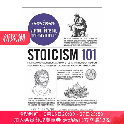 英文原版 Stoicism 101 斯多葛派 精装 英文版 进口英语原版书籍