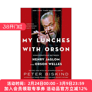 英文原版 My Lunches with Orson 与奥逊·威尔斯共进午餐 英文版 进口英语原版书籍