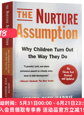 教养的迷思 英文原版书 The Nurture Assumption 英文版进口原版英语心理学书籍 正版