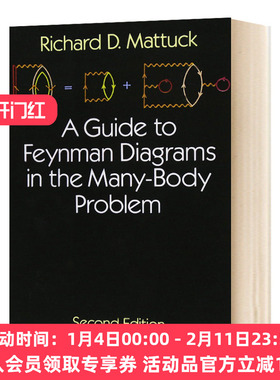 多体问题中的费曼图解指南 第2版 英文原版 A Guide to Feynman Diagrams in the Many-body Problem 英文版进口英语书籍
