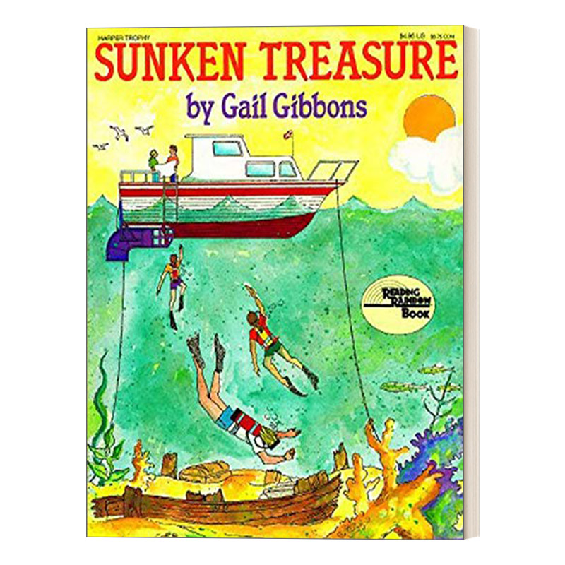 英文原版绘本 Sunken Treasure 地球沉没的宝藏 盖尔吉本斯科普绘本Gail Gibbons 英文版 进口英语原版书籍