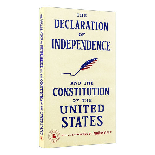 华研原版 独立宣言与美国宪法 英文原版书籍 The Declaration of Independence 美国历史英文版 进口书 - 封面