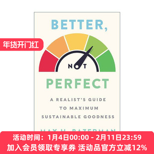 英文原版 Better  Not Perfect 不完美决策 完成比完美更重要 精装 英文版 进口英语原版书籍