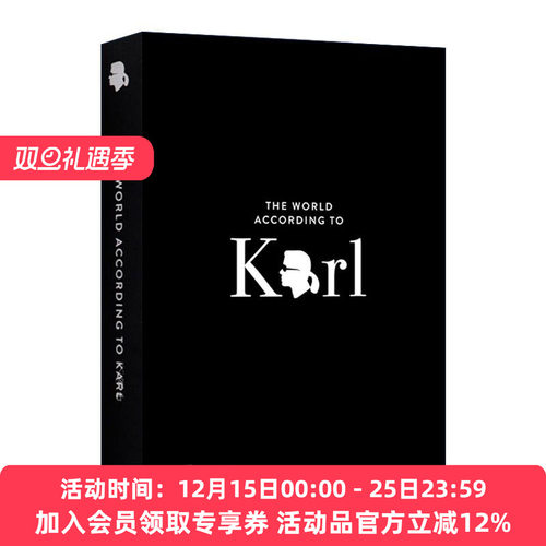 英文原版 The World According To Karl The Wit And Wisdom of Karl Lage 卡尔·拉格斐的世界 名人智慧 香奈儿 进口英语原版书籍