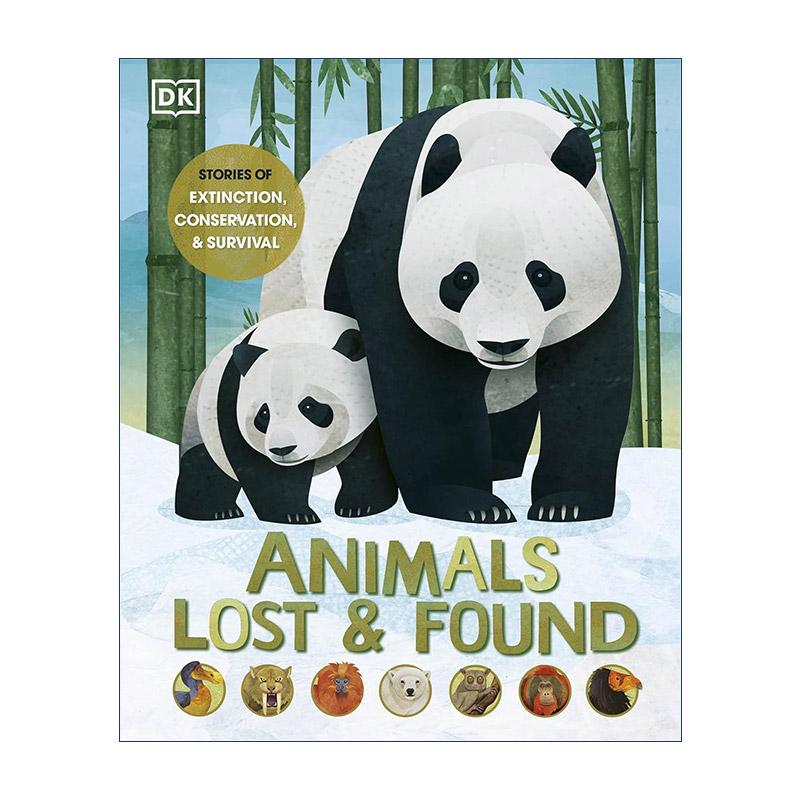 英文原版 Animals Lost and Found 灭绝和濒危动物 DK儿童自然科普百科精装 英文版 进口英语原版书籍
