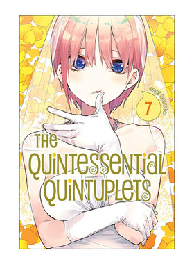 五等分的新娘7 英文原版 The Quintessential Quintuplets 7 同名动漫漫画 春场葱 讲谈社 英文版 进口英语原版书籍