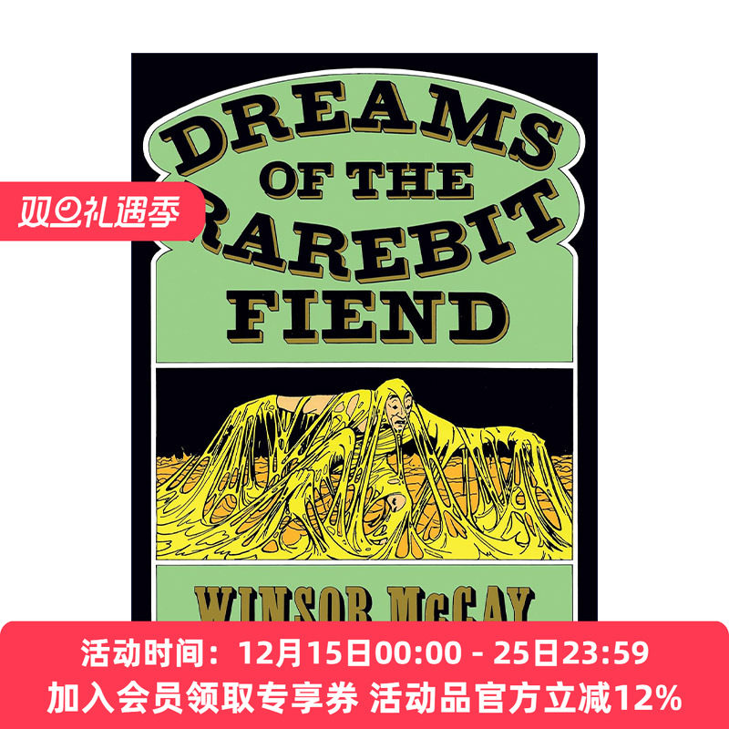 英文原版 Dreams of the Rarebit Fiend 一个醉鬼的白日梦 同名电影原著漫画 Winsor McCay温瑟·麦凯 英文版 进口英语原版书籍