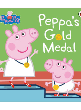 英文原版 Peppa Pig Peppa's Gold Medal 小猪佩奇绘本 佩奇拿金牌 英文版 进口英语原版书籍