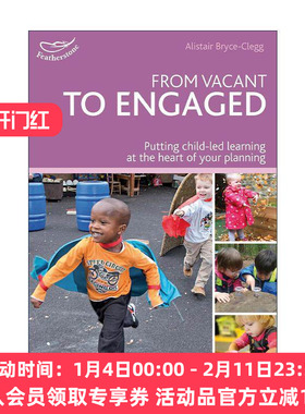 英文原版 From Vacant to Engaged 从空虚到参与 把儿童主导的学习放在你的计划中心 英文版 进口英语原版书籍