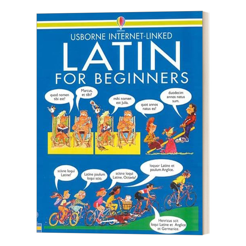 英文原版 Latin for Beginners 拉丁语初学者 英文版 进口英语原版书籍 书籍/杂志/报纸 儿童读物原版书 原图主图