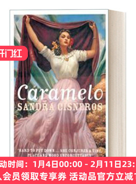 英文原版 Caramelo 拉拉的褐色披肩 桑德拉·希斯内罗丝 英文版 进口英语原版书籍