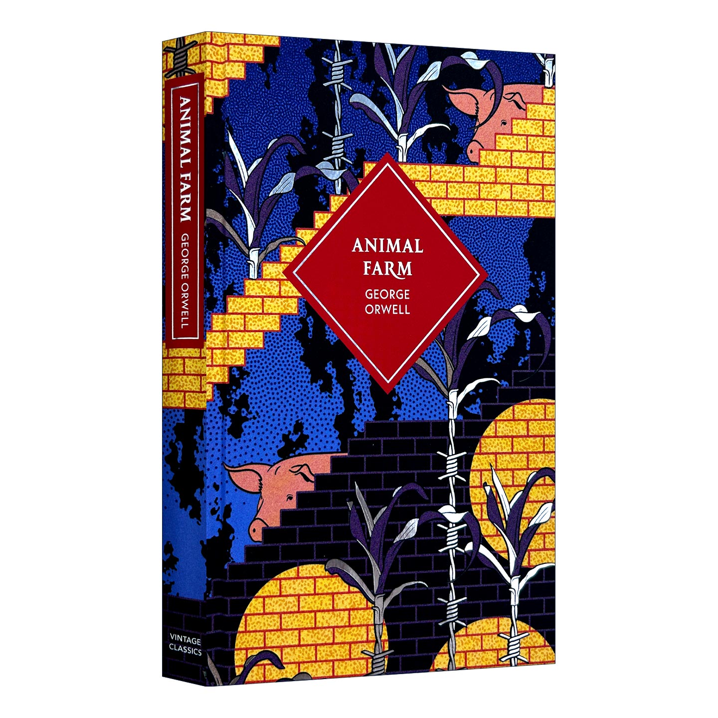 英文原版 Animal Farm 动物农场 乔治奥威尔 Vintage经典收藏系列 精装刷边 英文版 进口英语原版书籍