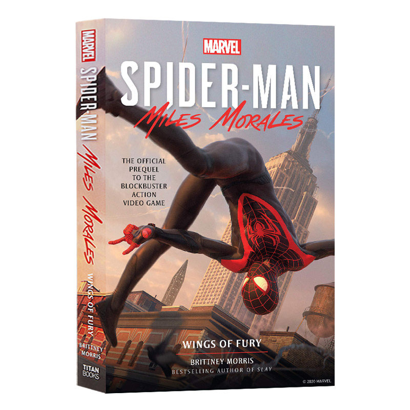 华研原版 蜘蛛侠 迈尔斯 莫拉莱斯前传 狂怒之翼 英文原版 Marvel's Spider Man Miles Morales Wings of Fury 英文版进口英语书籍