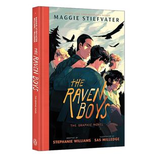 英文原版 The Raven Boys 乌鸦男孩 精装漫画版 Maggie Stiefvater畅销青少年奇幻系列 英文版 进口英语原版书籍