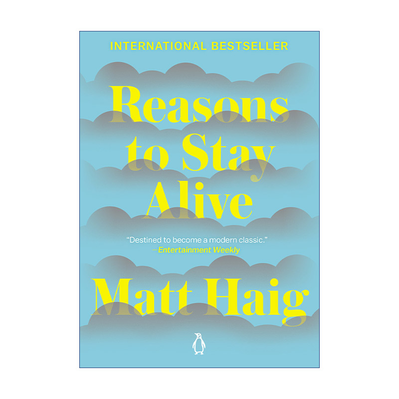 活下去的理由  英文原版 Reasons to Stay Alive 抑郁症 自我救赎 传记 Matt Haig 英文版 进口英语原版书籍