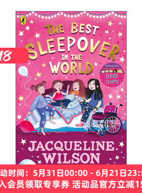 英文原版 The Best Sleepover in the World 在朋友家过夜2 夜宿派对 英国儿童文学女王 Jacqueline Wilson 进口英语原版书籍