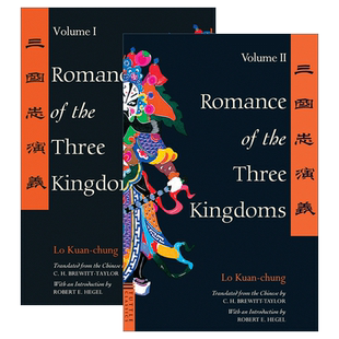 英文原版 Romance of the Three Kingdoms Tuttle Classics 三国演义系列2册 罗贯中 英文版 进口英语原版书籍