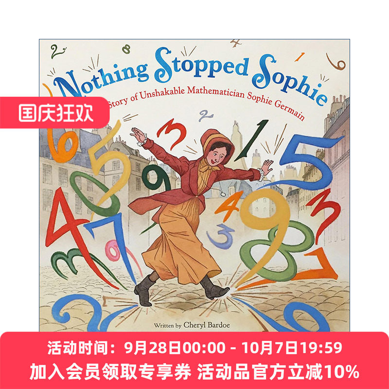 英文原版 Nothing Stopped Sophie 没有什么能阻挡索菲 永不言弃的数学家的故事 精装绘本 英文版 进口英语原版书籍