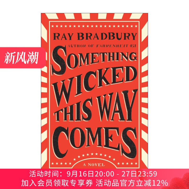 必有恶人来  英文原版 Something Wicked This Way Comes 奇幻小说 英文版 进口英语原版书籍