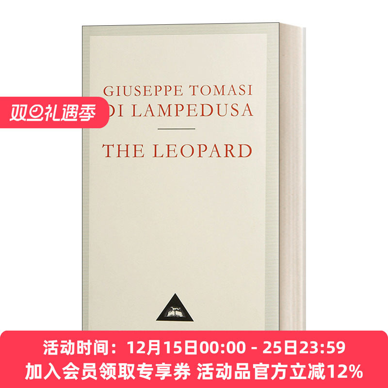 英文原版小说 The Leopard 豹 朱塞佩·兰佩杜萨 Everyman精装版 英文版 进口英语原版书籍
