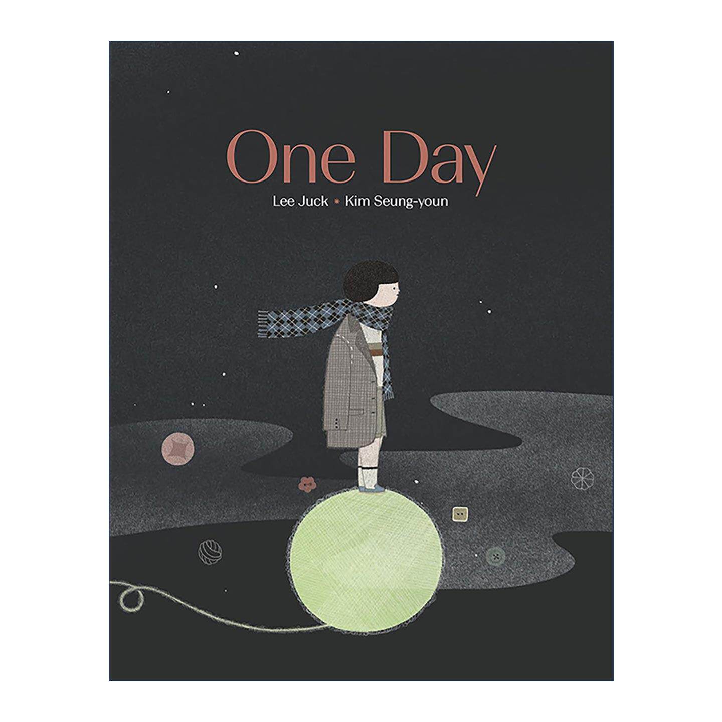 英文原版 One Day 有一天 儿童精装绘本 死亡教育 韩国插画师金承研 银行街教育学院年度好书 英文版 进口英语原版书籍