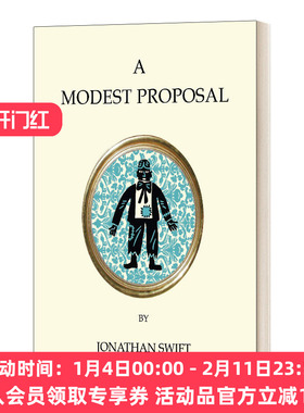 英文原版 A Modest Proposal and Other Writings 一个小小的建议及其他作品 乔纳森.斯威夫特 Alma经典系列 英文版