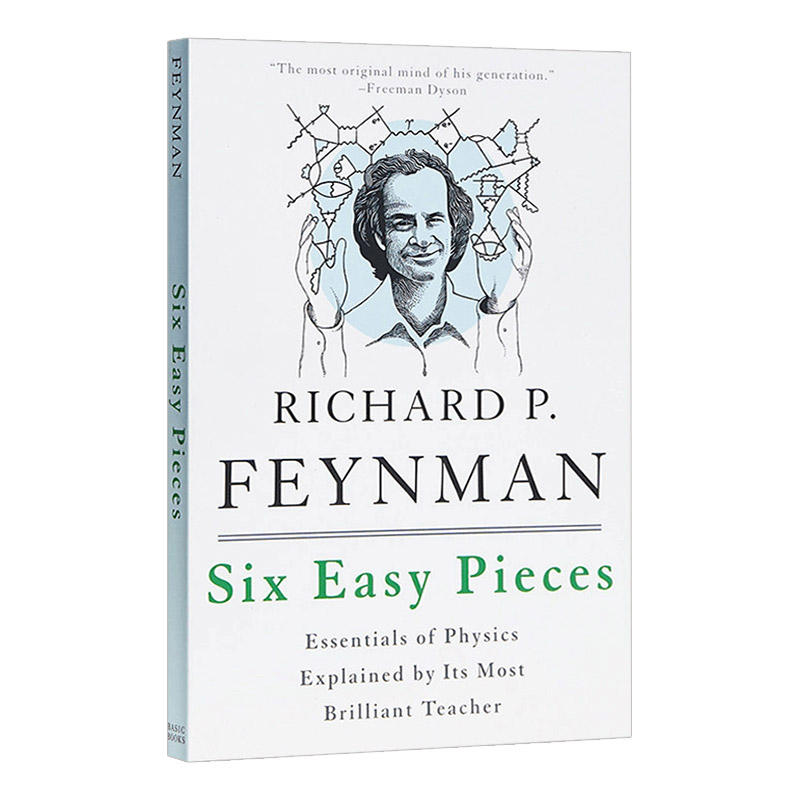 华研原版 费曼讲物理：入门 英文原版 Six Easy Pieces 英文版 进口英语书籍